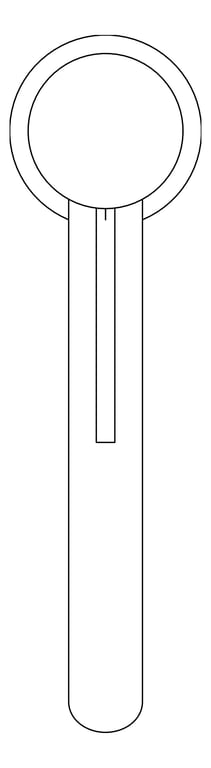Plan Image of Mixer Basin Nero Mecca Middle