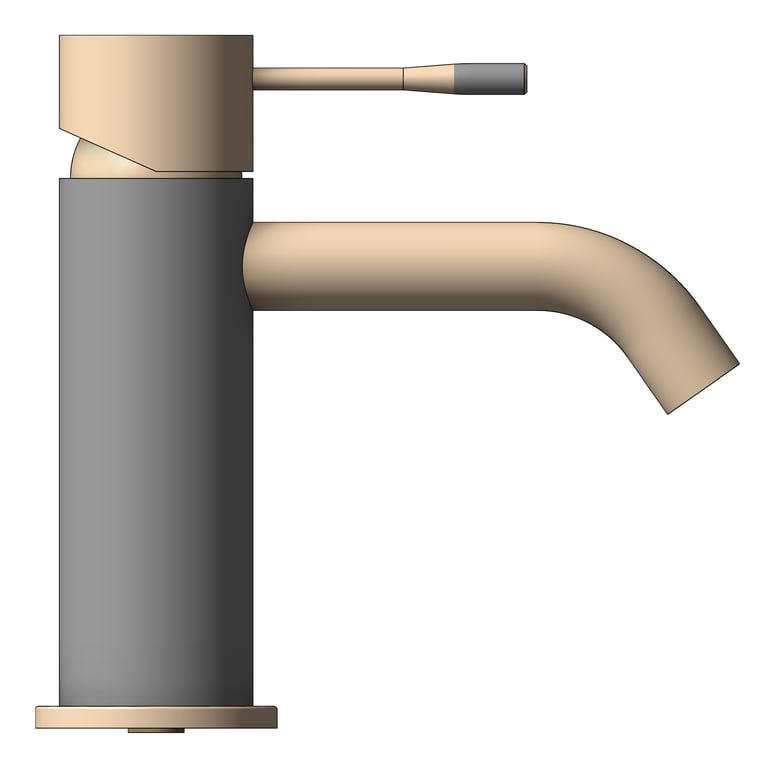 Left Image of Mixer Basin Nero Opal