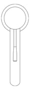 Plan Image of Mixer Basin Nero Opal