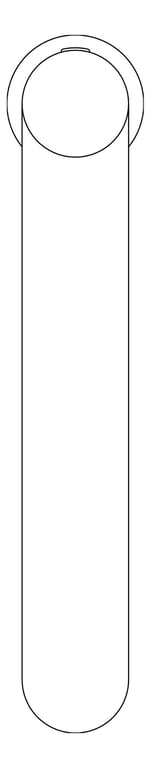 Plan Image of Mixer Basin Nero Pure Tall