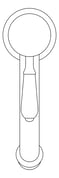 Plan Image of Mixer Basin Nero York Straight
