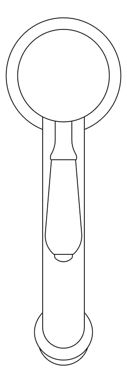 Plan Image of Mixer Basin Nero York Straight