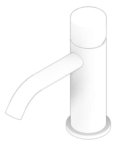 3D Documentation Image of Mixer Basin Nero Zen Handless