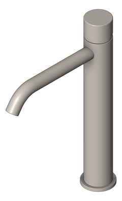 3D Shaded Image of Mixer Basin Nero Zen Handless Tall