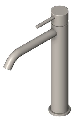 3D Shaded Image of Mixer Basin Nero Zen Tall