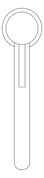 Plan Image of Mixer Basin Nero Zen Tall