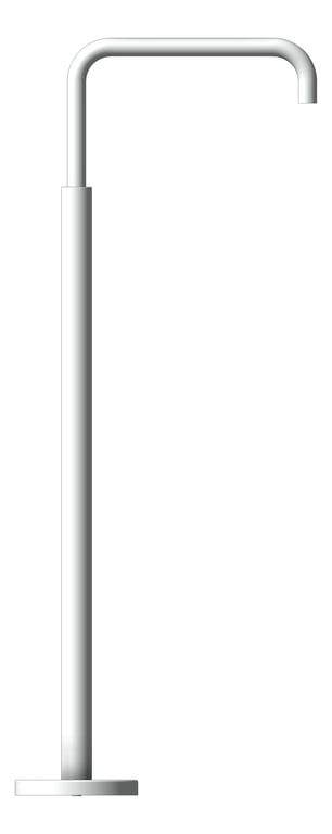 Left Image of Mixer Freestanding Nero Mecca Square