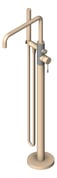 3D Shaded Image of Mixer Freestanding Nero Opal HandShower