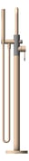 Front Image of Mixer Freestanding Nero Opal HandShower