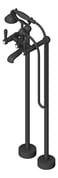 3D Shaded Image of Mixer Freestanding Nero York Bath ShowerHand