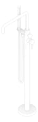 3D Documentation Image of Mixer Freestanding Nero Zen OutdoorHose