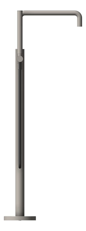 Left Image of Mixer Freestanding Nero Zen OutdoorHose