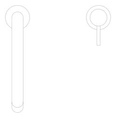 Plan Image of Mixer Hob Nero Mecca