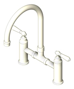 3D Shaded Image of Mixer Kitchen Nero YorkBridge