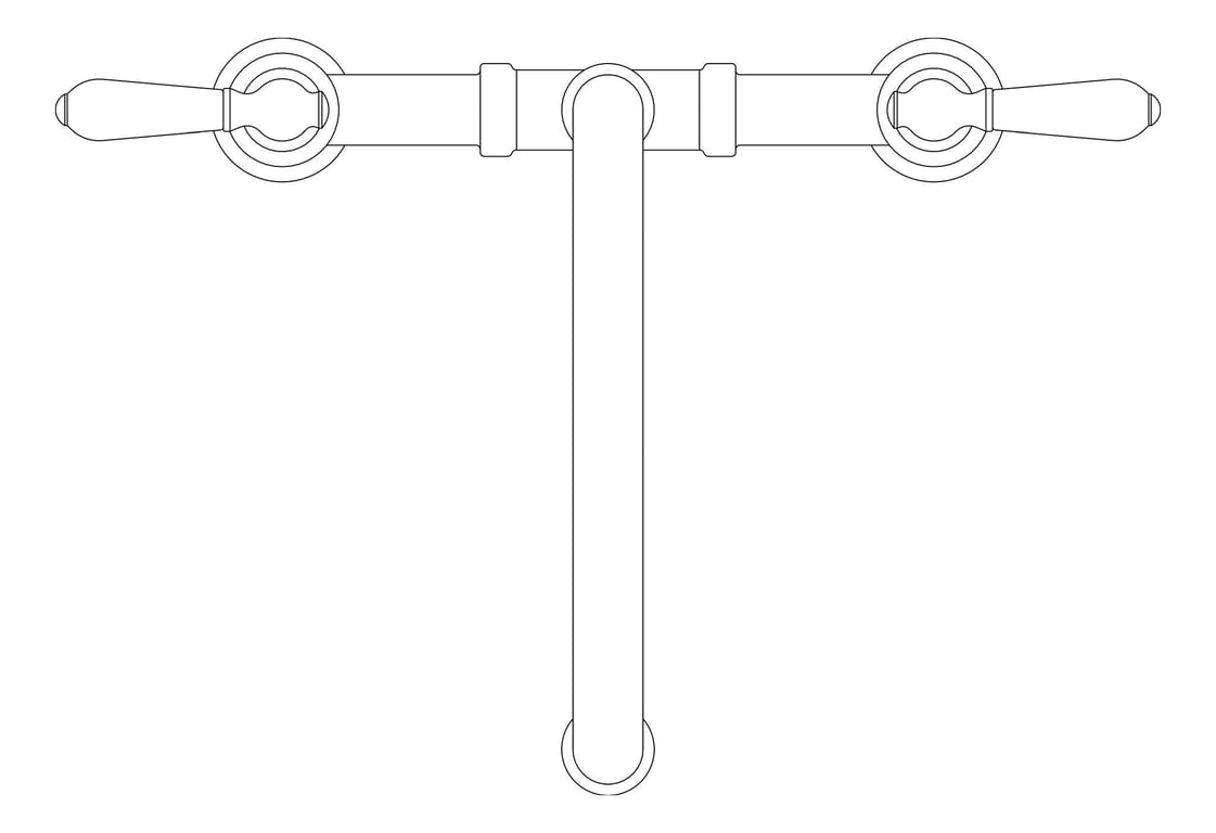 Plan Image of Mixer Kitchen Nero YorkBridge