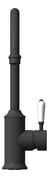 Front Image of Mixer Kitchen Nero York Gooseneck