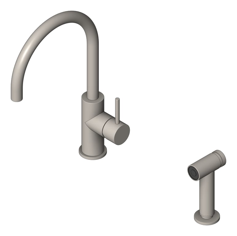 Navigate to Mixer Kitchen Nero Zen HandSpray