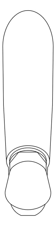 Plan Image of Mixer Pillar Nero PushButton