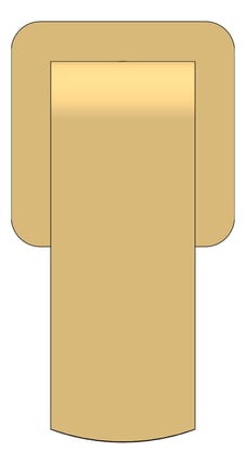 Front Image of Mixer Shower Nero Elgin BackPlate Square