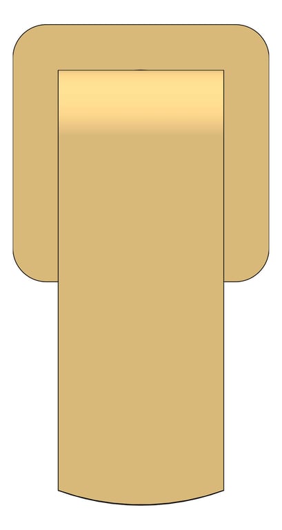 Front Image of Mixer Shower Nero Elgin BackPlate Square