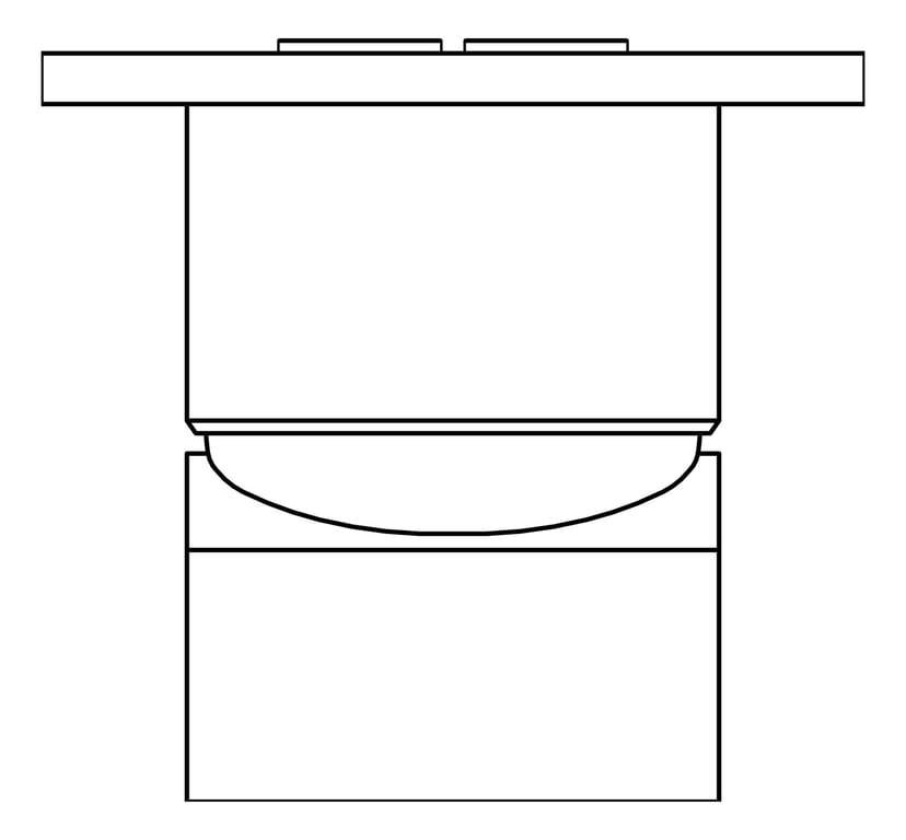 Plan Image of Mixer Shower Nero Elgin BackPlate Square