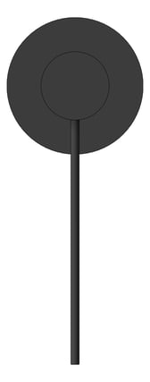 Front Image of Mixer Shower Nero MeccaCare