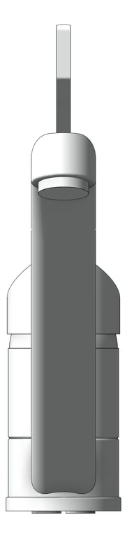 Front Image of Mixer Sink Nero ClassicCare ExtendedHandle