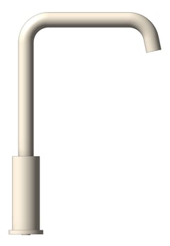 Left Image of Mixer Sink Nero DolceII SquareSpout