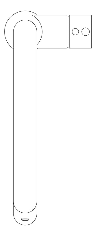 Plan Image of Mixer Sink Nero Dolce PullOut VeggieSpray