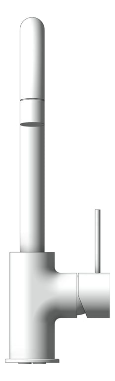 Front Image of Mixer Sink Nero Mecca Kitchen