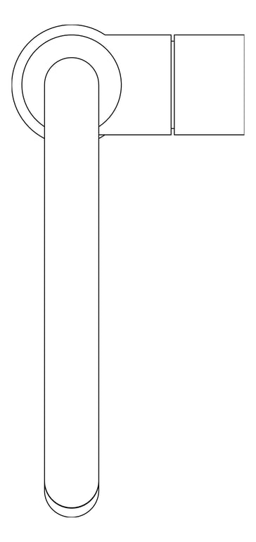 Plan Image of Mixer Sink Nero Mecca Kitchen