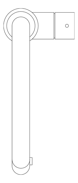 Plan Image of Mixer Sink Nero Mecca PullOut VeggieSpray