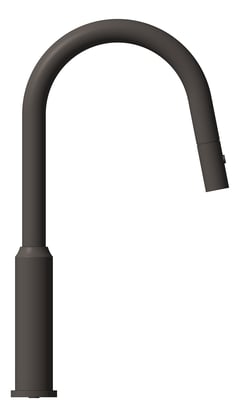 Left Image of Mixer Sink Nero Pearl PullOut VeggieSpray