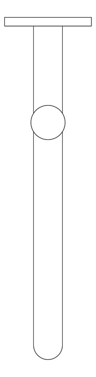 Plan Image of Spout Wall Nero Mecca Basin Bath Swivel