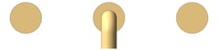 Front Image of TapSet Basin Nero Kara Wall