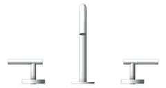 Front Image of TapSet Basin Nero Mecca Arc Spout