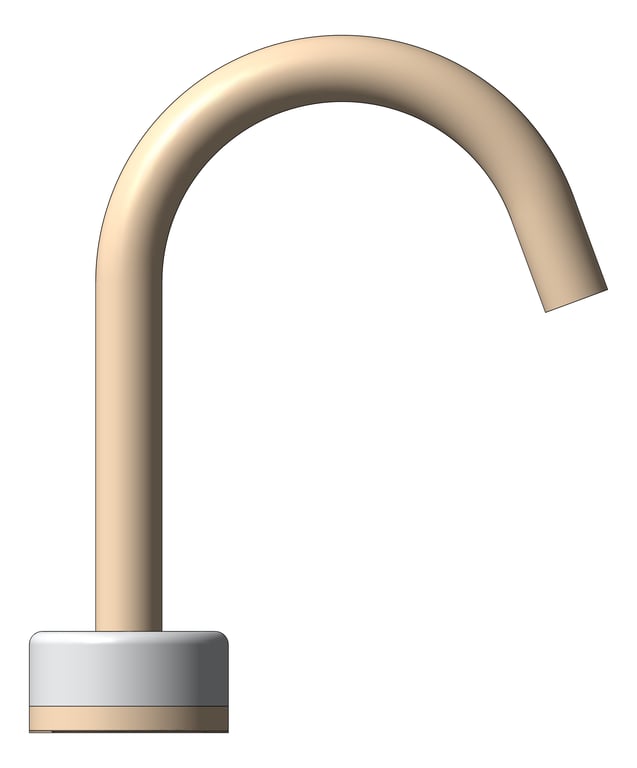 Left Image of TapSet Basin Nero Serenity ArcSpout