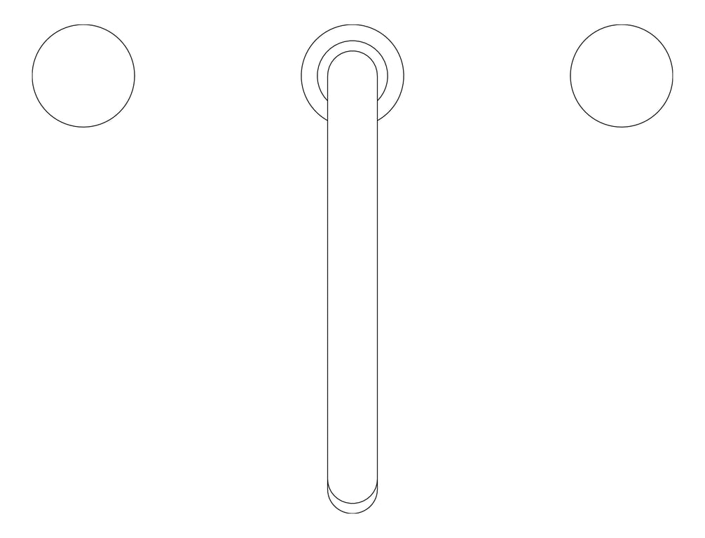 Plan Image of TapSet Bath Nero Kara