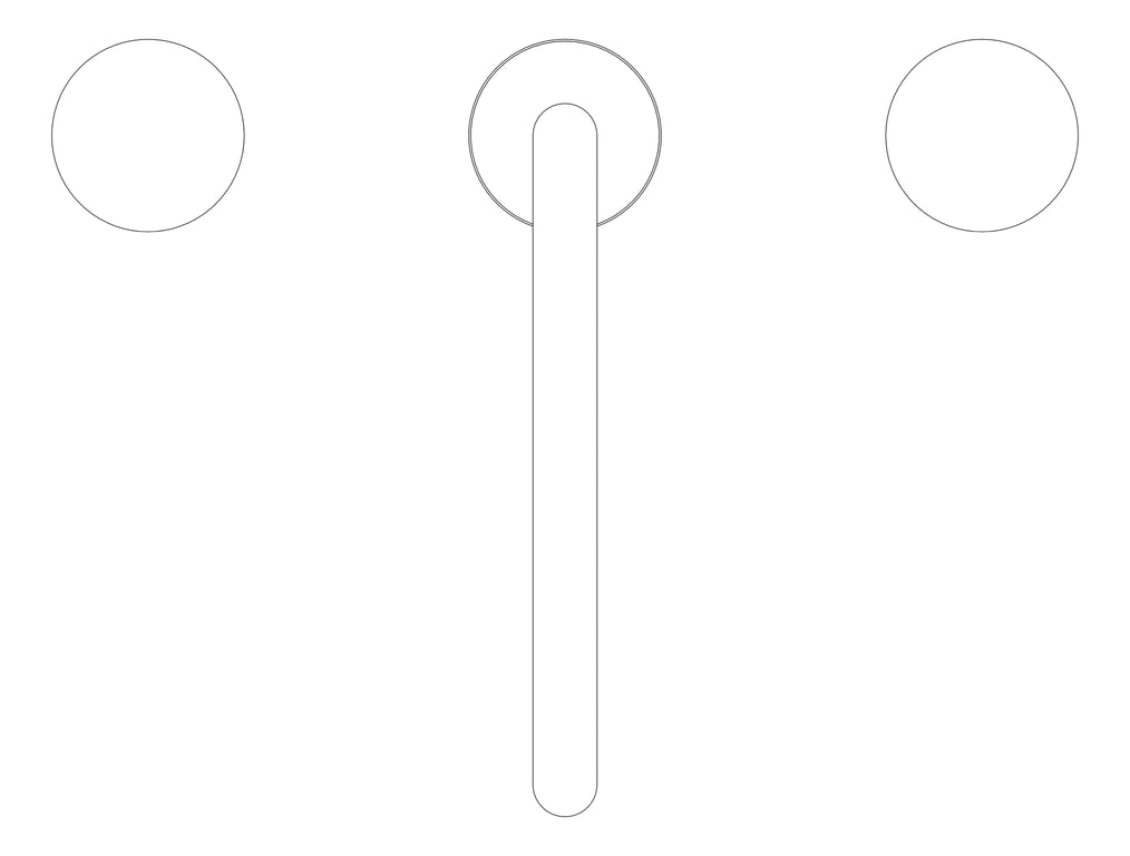 Plan Image of TapSet Hob Nero Serenity EdgeSpout Bath Kitchen