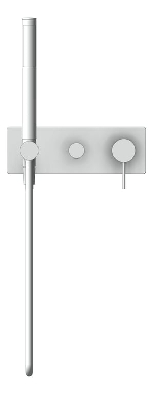 Front Image of TapSet Shower Nero Mecca Divertor