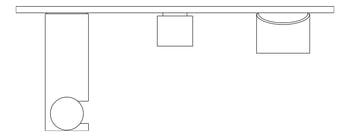 Plan Image of TapSet Shower Nero Mecca Divertor