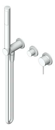 3D Shaded Image of TapSet Shower Nero Mecca Divertor Split