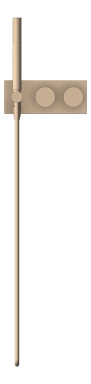 Front Image of TapSet Shower Nero Opal Progressive