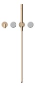 Front Image of TapSet Shower Nero Serenity Progressive Spout