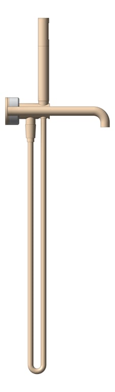 Left Image of TapSet Shower Nero Serenity Progressive Spout