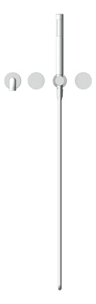 Front Image of TapSet Wall Nero KaraProgressive Shower Spout