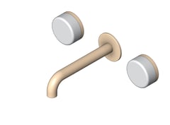 3D Shaded Image of TapSet Wall Nero Serenity Basin