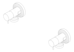 3D Documentation Image of TapSet Wall Nero WashingMachine