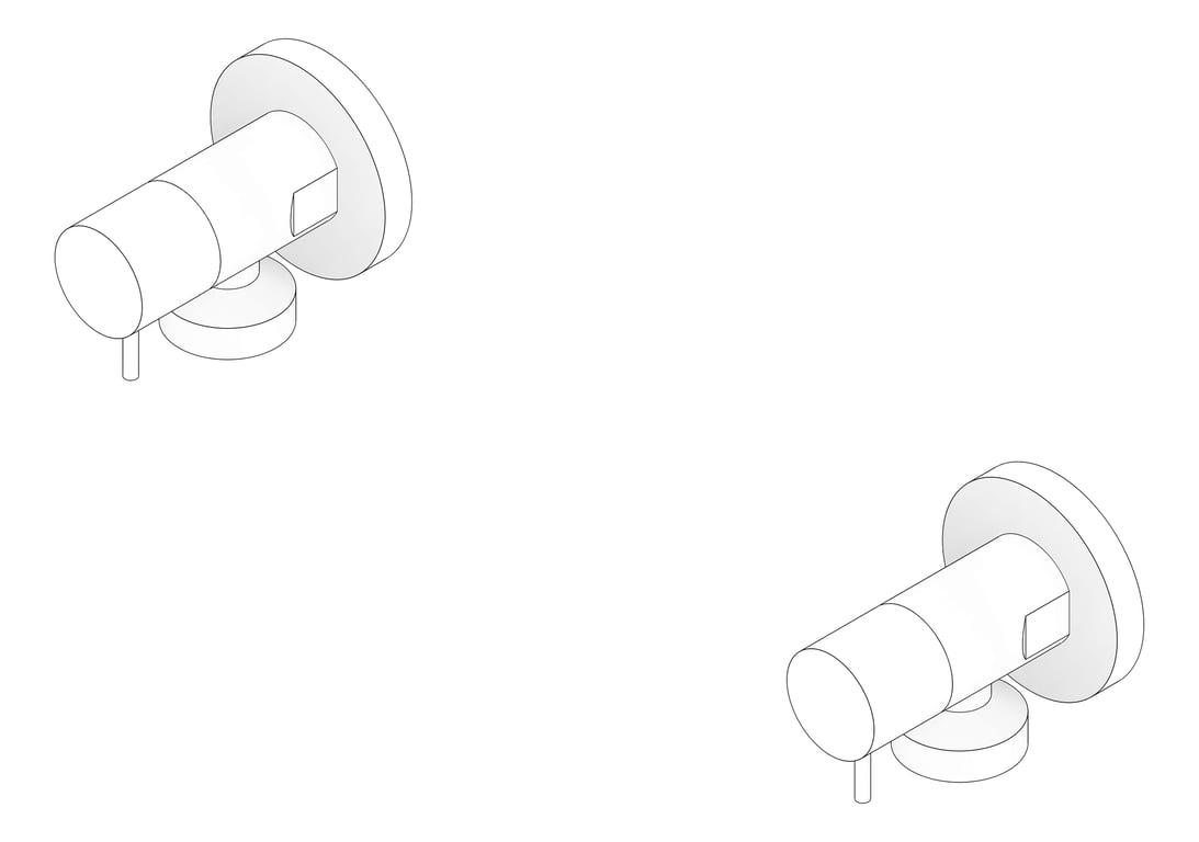 3D Documentation Image of TapSet Wall Nero WashingMachine
