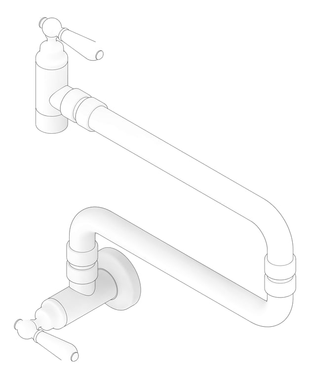 3D Documentation Image of TapSet Wall Nero York